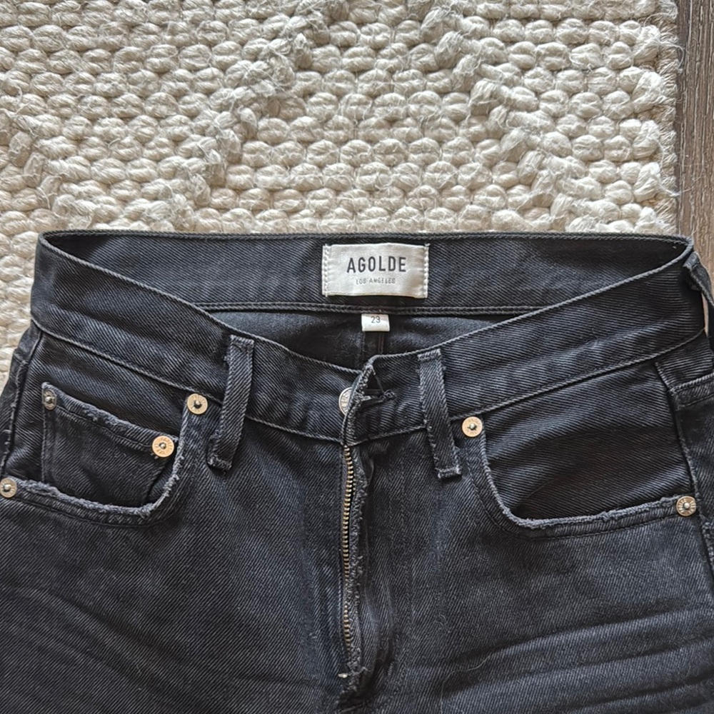 AGOLDE Black Denim Jeans 23